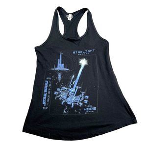 Star Wars Shirt Womens Medium High Republic Starlight Station New Hope Tank Top